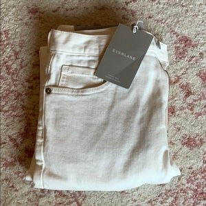 NWT White Everlane Skinny Jeans